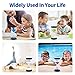 Sand Timer, 4 Colors Hourglass Sandglass Timer Sand Clock 1min/ 3mins/ 5mins/ 10mins for Kids, Games, Toothbrush Timer, Classroom, Kitchen Use, Home Office Decoration (4-PACK)