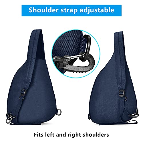 OSOCE Sling Bag, Crossbody Shoulder Backpack for Men Travel, Casual