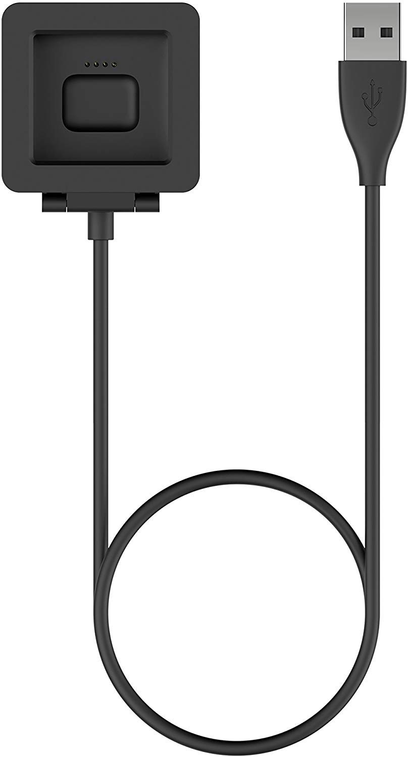 Fitbit Blaze Charger, Replacement Compatible USB Charging Cable Cord Cradle Dock for Fitbit Blaze Smart Watch By Dragon Trading