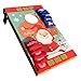 Elite Sportz Junior Bean Bag Toss Game - 2 Games on 1 Board - Tic Tac Toe and Cornhole Party Games for Kids (Christmas)