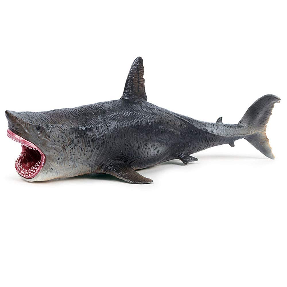 Amasawa Shark Model Toy,Simulation Miniature Animal Toy,Huge Shark Figurine,Apply to Sea Creature Toy Decorative Collection Gift for Kids