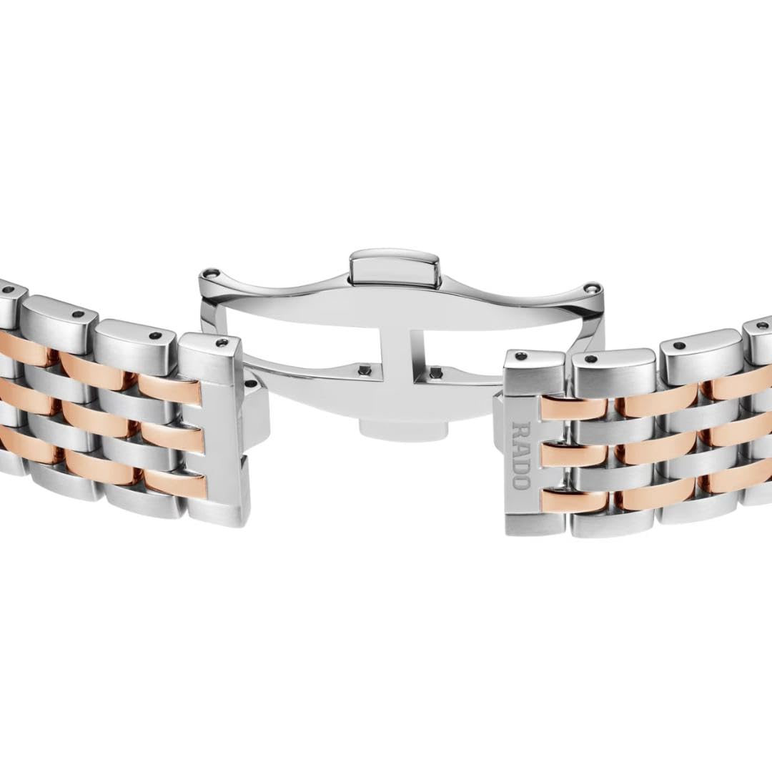 Rado - Florence Automatic - Unisex - Swiss Watch - Sapphire Crystal Dial - Stainless Steel Case - Automatic - Rose Gold - 39 mm