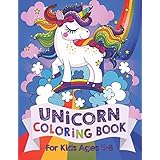 Unicorn Coloring Book: For Kids Ages 4-8 (US Edition)