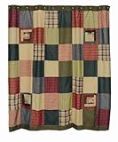 Tea Cabin Shower Curtain Rustic Primitive Lodge 100% Cotton
