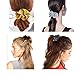 20 Pack Scrunchies for Girls Soft Velvet Hair Scrunchies Chiffon Flower Ponytail Holder Elastic Hair Bands Hair Ties Hair Accessories for Women Teens