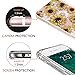 LUHOURI iPhone 6 Case,Clear iPhone 6s Case,Cute for Women Girls Crystal Plastic with Transparent TPU Bumper Slim fit Soft Silicon Rubber Protective Phone Case Cover for iPhone 6 6s (Clear)