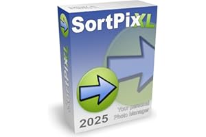 SortPix XL (2025) - Photo management software for photo organizing - Includes a duplicate photo finder - Easy photo organizer