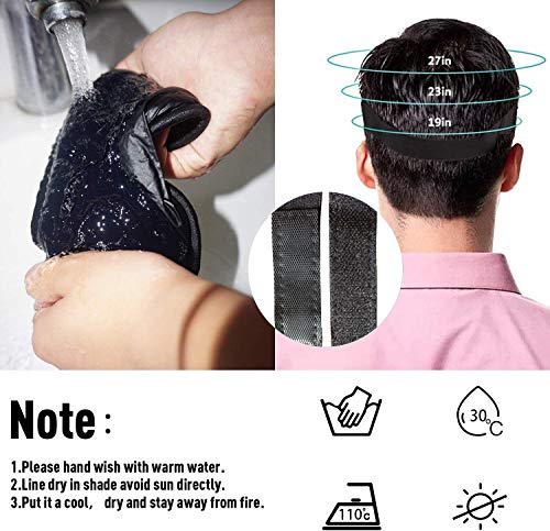 Sleep Mask,Sleeping Mask,Eye Mask for Sleeping Women & Men,Eye Covers,Upgrade 3D Design & Ultra Soft Breathable with Adjustable Strap,100% Blackout Eye Masks,Blindfold for Completely dark Hohiyo-Black