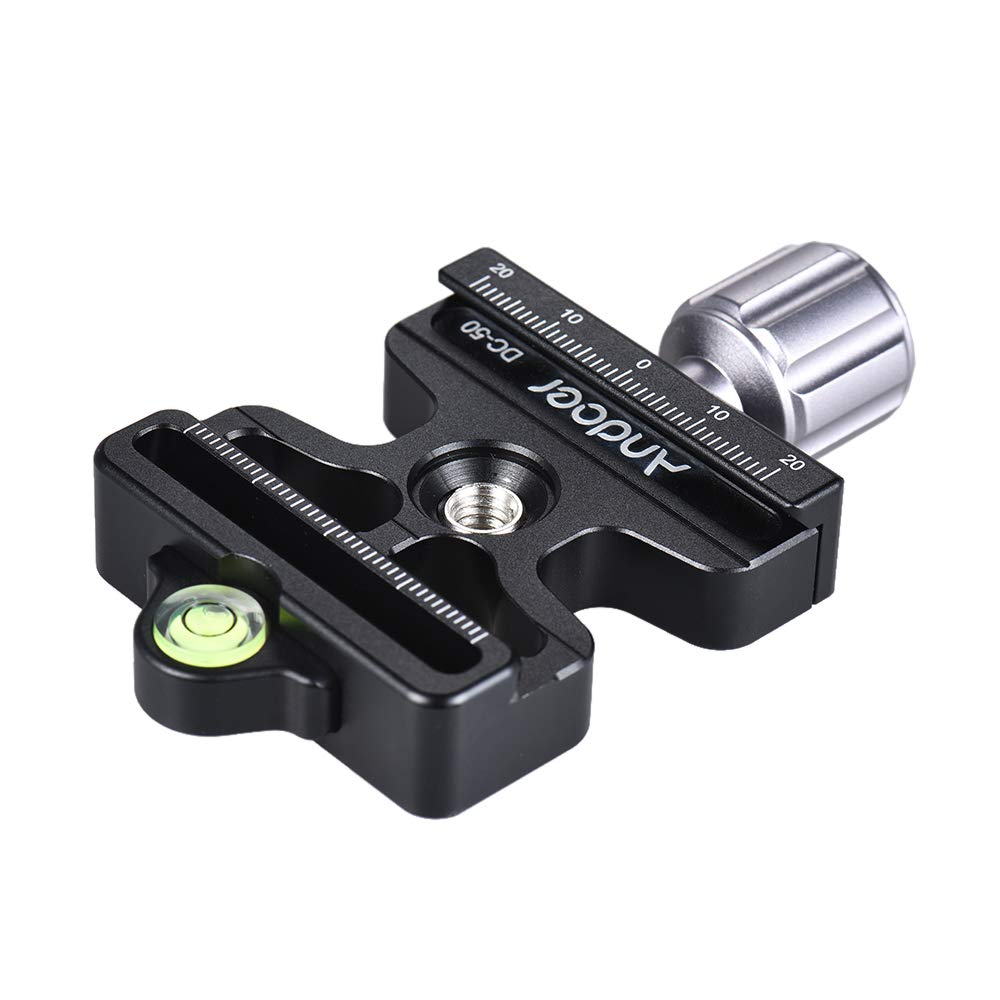 Andoer Quick Release Clamp for Arca Swiss for Manfrotto 200PL Tripod Ball Head Quick Release Plate