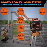 Johnson-Level-Tool-99-027K-Self-Leveling-Rotary-Laser-System-Hard-Case-Kit