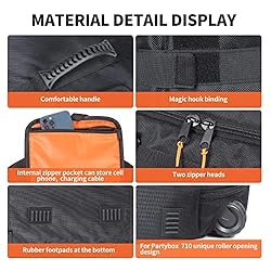 OUKNAK Speaker Bag Travel Case Replacement for JBL