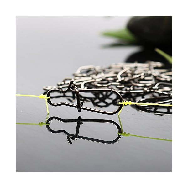 Sougayilang-Strong-Nice-Swivels-Lock-Snaps-for-Fishing-Freshwater-Saltwater-Rings-Fishing-Connector