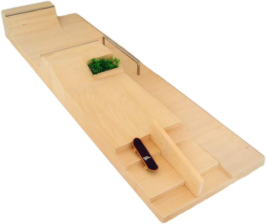 YWAWJ Custom Wooden Finger Skateboard Professional Ramp Parts for Finger Skateboard Ultimate Venue Props Adult Creative Gifts