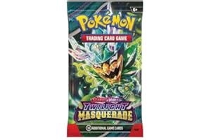 Twilight Masquerade – Single Pokemon Booster Pack – Sealed – 10 Cards