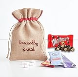 Cadbury, Galaxy,Maltesers Hot Chocolate sachets with Haribo Marshmallow Gift set (16 pck)