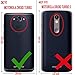 Droid Turbo Case, Circlemalls™ Dual Layers [Combo Holster] and Built-in Kickstand Bundled with Dual Layers Protection Hybrid Shockproof Phone Case and Stylus Pen for Motorola Droid Turbo XT1254-Red