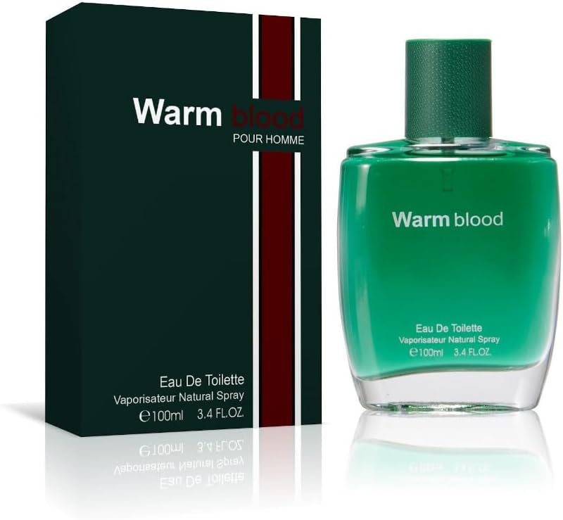 Fine Perfumery Warm Blood 100ml EDT Spray For Men
