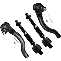 Metrix Premium Chassis Parts - 4 PC Inner & Outer Tie Rod End Kit Fits 2006-2011 Honda Civic, 2006-2011 Acura CSX, Replacement EV800323, ES800374, ES800373, Made In Europe - Foto 3