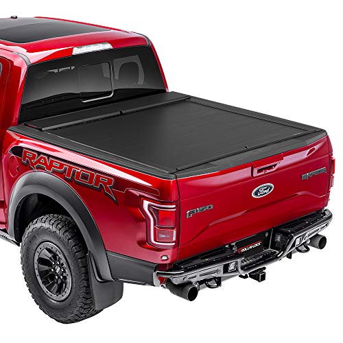 Roll-N-Lock BT220A Locking Retractable A-Series Truck Bed Tonneau Cover for 2014-2018 Silverado & Sierra 1500 | Fits 5.8' Bed