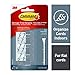 Command 4-packages of Flat Cord Clips, Indoor Use, 16 clips total, Decorate Damage-Free (17305CLRES) (Pack of 4) primary