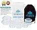 Cupping set By Acupoint - Chinese cupping massage therapy silicone kit with 6 units And velvet pouch relief for sore muscles, trigger points, skin conditions toning and cellulite