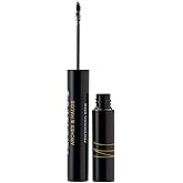 Arches and Halos Microfiber Tinted Brow Mousse - Richly Pigmented Eyebrow Shaper - Water Resistant Filler Pen - Vegan - Dark Brown - 0.11 oz