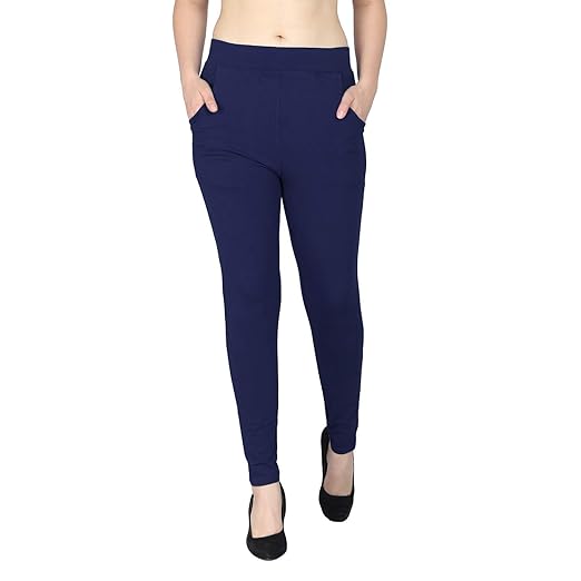 Buy New Like Women's Slim Fit Soft Stretchable Front Pocket Leggings at