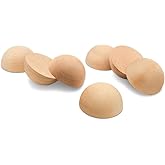 Wooden Split Balls 2-1/2 inch, Pack of 6 Wood Half Balls for Crafting and DIY Wreaths, by Woodpeckers