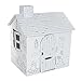 Emily Rose Incredible Dollhouse or Kid's Play House, Ready to Paint and Decorate | Great Party Activity! (Safari House)