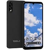 Rogue R67S Unlocked 4G LTE Smartphone for T-Mobile &amp; AT&amp;T Networks, Android 15 Go, 6.8-Inch HD+ Display, 3GB RAM + 3GB Extended Memory, 32GB Storage, 4,000mAh Removable Battery, Black