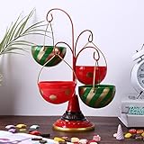 Christmas Snack Bowl Stand, Christmas Snack Serving