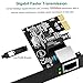 Gigabit Ethernet PCI Express Network Adapter 10/100/1000Mbps Network Interface Card (NIC) PCI-e Network Controller Card RJ45 LAN Adapter Converter for Desktop PC, Black