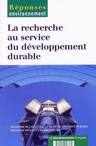 La  recherche au service du développement durable