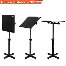 Bonnlo Classic Lectern Podium Stand, Height