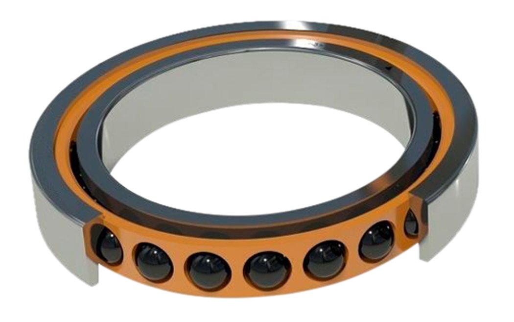 Contact Angle 15 Degree Spindle Heavy Preload Barden Bearings 111HCUH Angular Contact Single