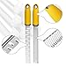 Zester Grater Stainless Steel Rasper with Utensil Blade for Orange Cheese Vegetable Chocolate Safe Cover Peeler 2 Pack