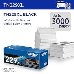 Brother Genuine TN229XLBK Black High Yield Printer