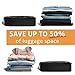 Packing Cubes Set – 4 Travel Luggage Packing Organizers - Compression Packing Cubes