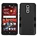 Phonelicious Tuff Case Series for ZTE Blade Spark Z971 [Heavy Duty] [Shock Absorption] [Drop Protection] Impact Phone Tuff Cover + Screen Protector & Stylus (All Black TUFF)