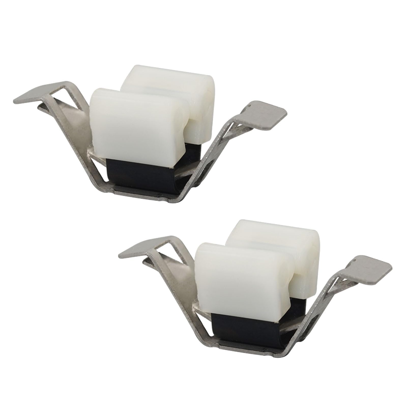 Photo 1 of Ebrmeiwo 2Pcs WPW10610880 Clothes Dryer Door Catch, OEM Size Replacement Part, Replace W10610880, W10529190, W10696503, AP6023380, PS11756723, 3023293