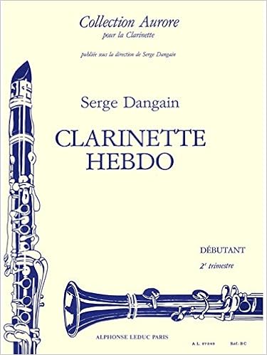 Amazon Com Serge Dangain Clarinette Hebdo Vol 2 Clarinet Solo Dangain Serge Comp Books