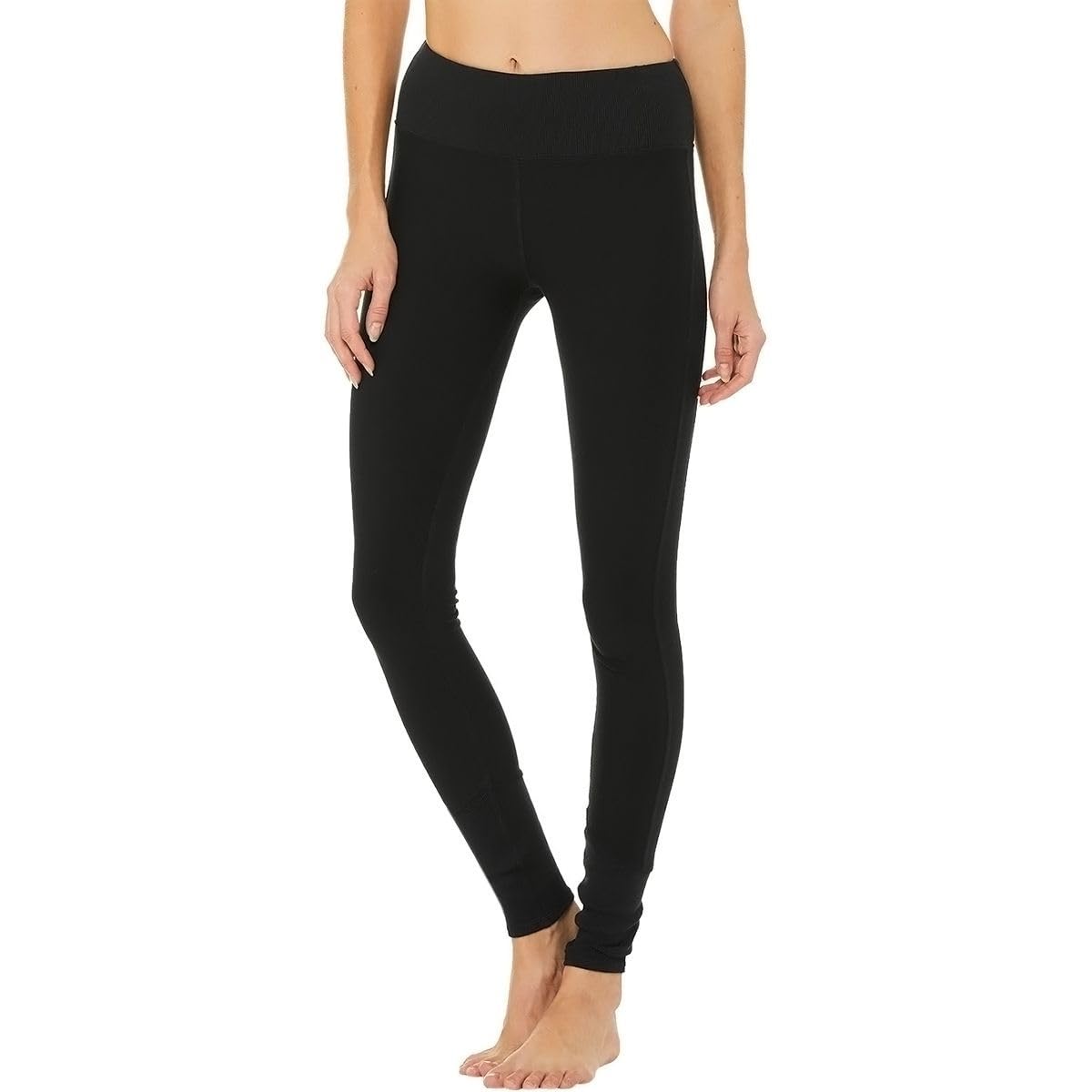 Alo 7/8 Leggings Airlift de cintura alta Negro XS 24