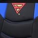 BDK Superman Car Seat Cushion - Padded Comfort Support for Car Truck SUV Home & Office (Pair)