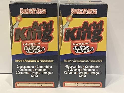 ArtriKing Ortiga Omega 3 Suplemento Alimenticio 2 Pack 200 Tablets (Tamaño:  .2 Pack) | Guatemala Digital - guatemaladigital.com