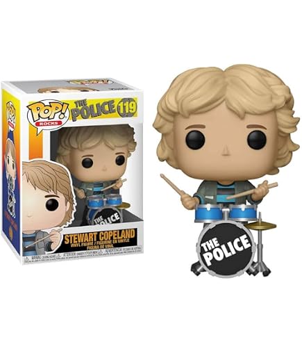 Amazon.com: Funko Pop! Rocks: The Police - Sting, Multicolor, std