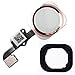 Home Button Key with Flex Cable and Rubber Ring Replacement Part for iPhone 6s and 6s Plus (Rose Gold)