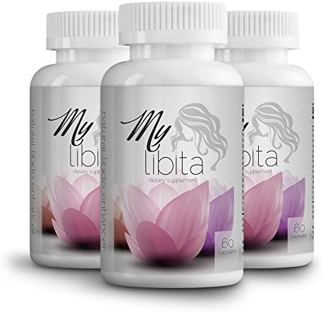 My Libita - Powerful Female Libido Enhancer Pills and Booster, Increase Sexual Desire and Sex Drive - 90 Day Supply (180 Capsules)
