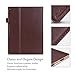 Google Pixel C Case, ProCase Leather Stand Folio Case Cover for 2015 Google Pixel C Tablet 10.2 inch, with Multiple Viewing angles, auto Sleep/Wake, Document Card Pocket (Brown)