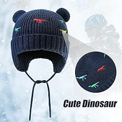 BAVST Baby Beanie Hat for Winter with Earfalp Cute