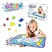 TOYK Aqua doodle Drawing Mat Pen - Water Doodle Toy - Painting Writing Doodle Board Toy - Color Children Water Drawing Mat Board & 3 Magic Pens for Baby Kids Doodle Kids Educational Toy